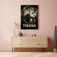 Tirana At Dusk Poster