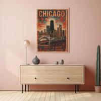Chicago Cityscape Poster