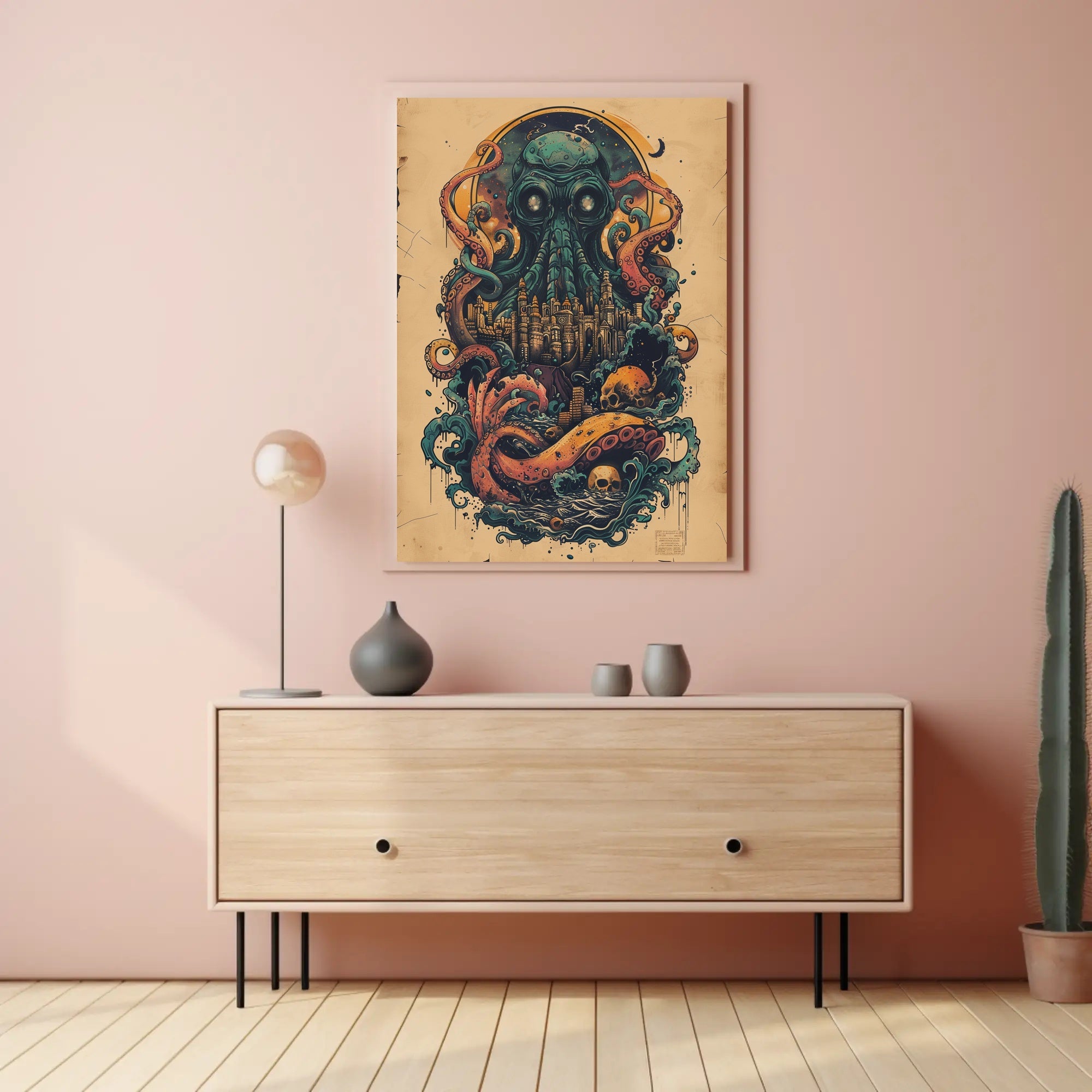 The Enigma of the Deep Wall Art Poster Print PosterGoat