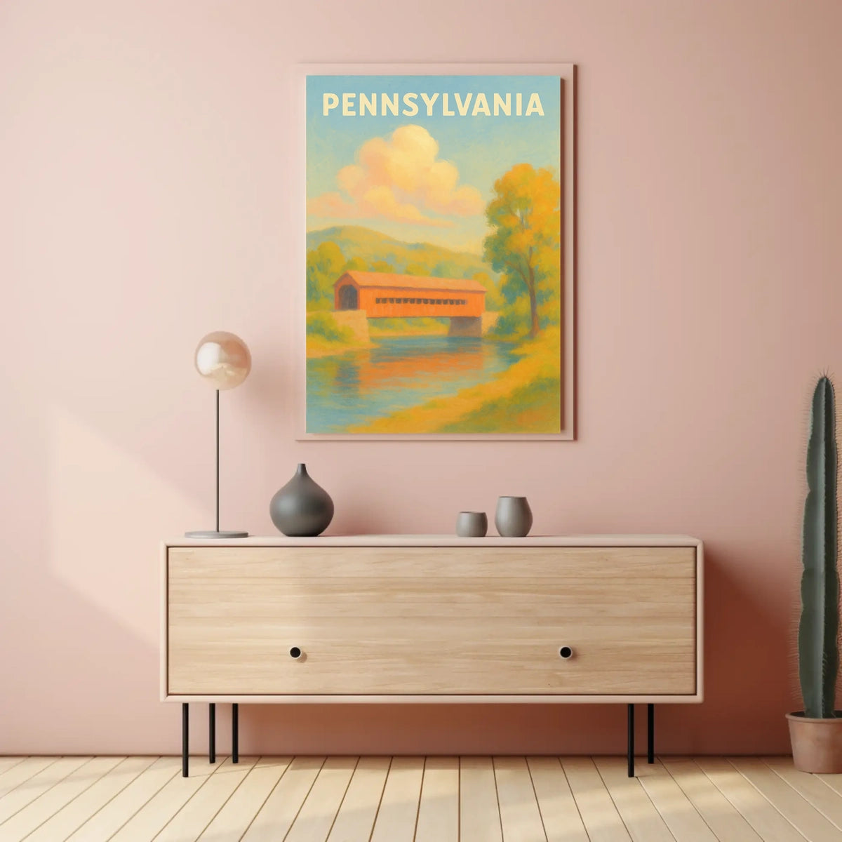 Pennsylvania Scenic Landscape Poster
