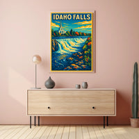 Idaho Falls Scenic Poster