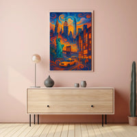 Vivid Dreams of New York Poster