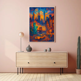 Vivid Dreams of New York Poster
