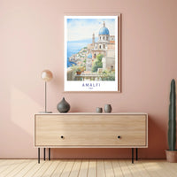 Amalfi Coastline Poster PosterGoat