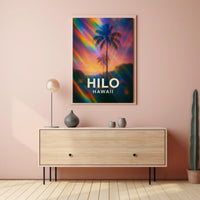 Hilo Hawaii Scenery Photography Realism Wanderlust Poster
