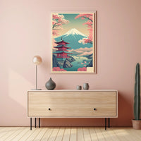 Tranquil Japanese Landscape Poster