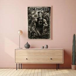 Jim Thorpe Athletic Legend Poster