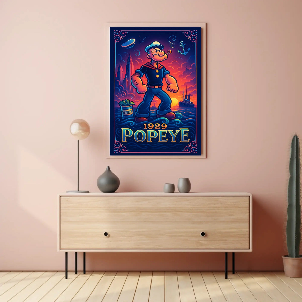 Popeye 1929 Art Poster POP-222