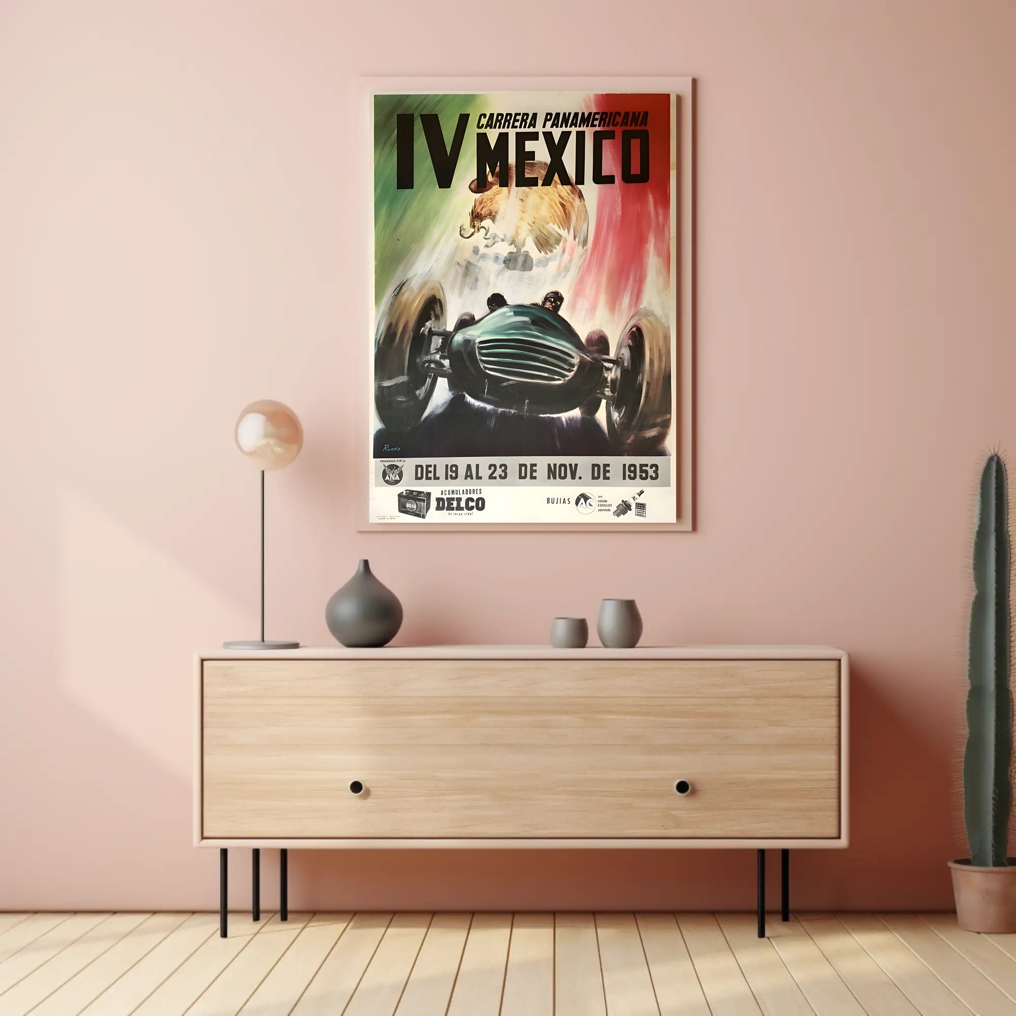 Carrera Panamericana 1953 Poster