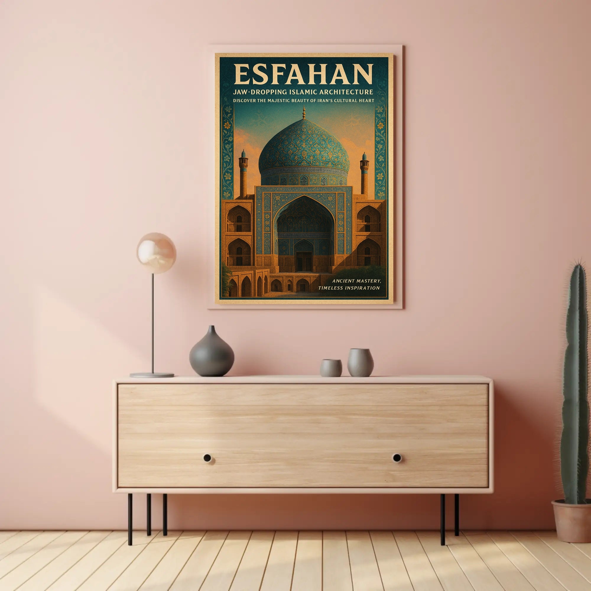 Esfahan – Majestic Beauty of Iran Poster PosterGoat
