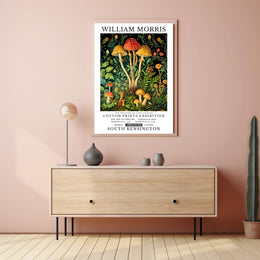 William Morris 19th Century Cotton Prints Poster