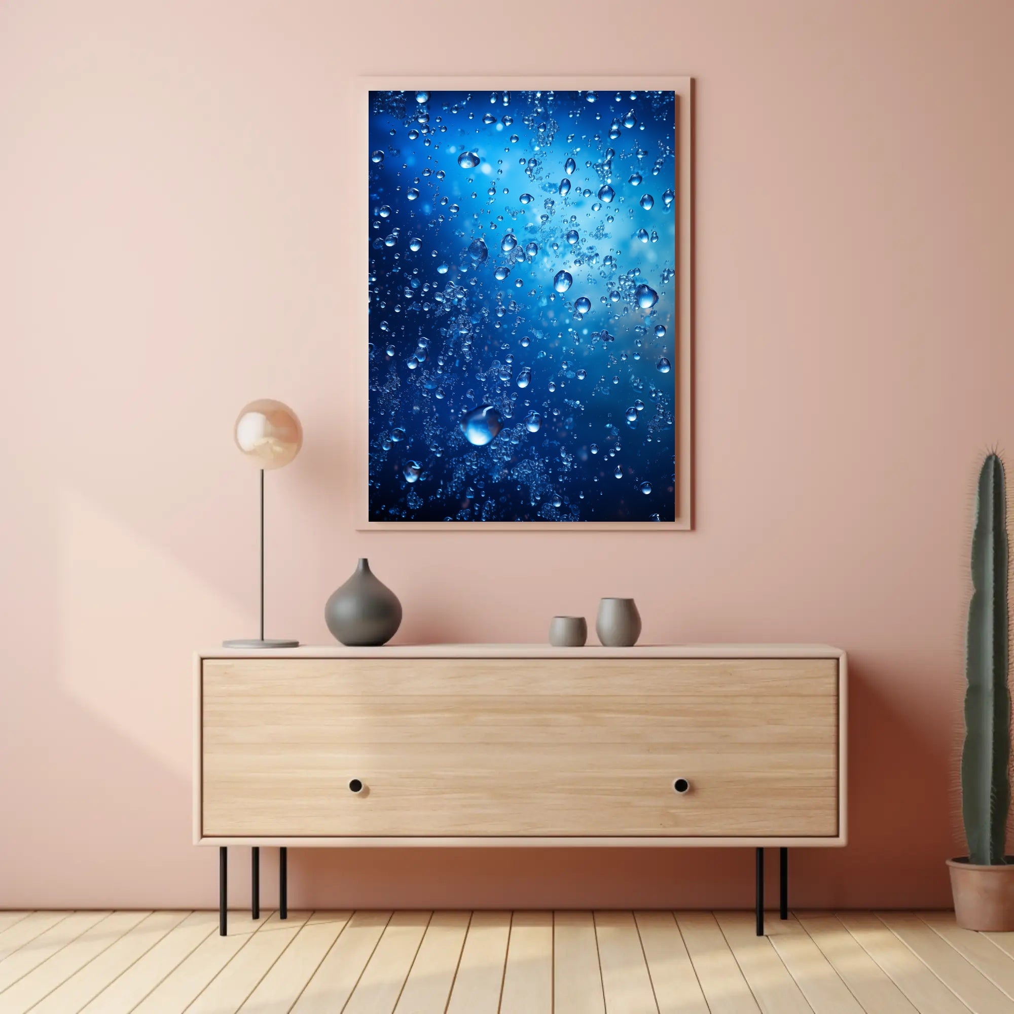 Bubbles In Motion Poster