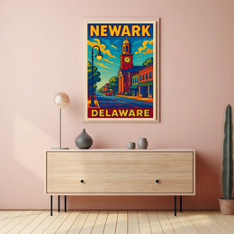 Newark, Delaware Poster