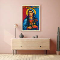 St. Maria Goretti Poster