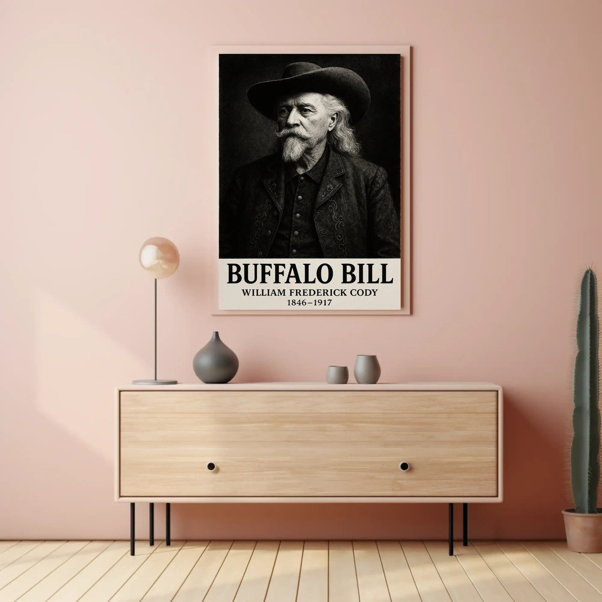 Buffalo Bill Art Print: Historical or Presidential Poster