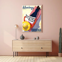 Scheidegg Ski Resort Promotion Poster
