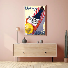 Scheidegg Ski Resort Promotion Poster