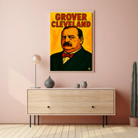 Grover Cleveland Vintage Portrait Poster