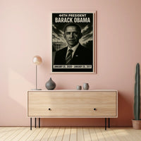 Barack Obama 44Th President Poster