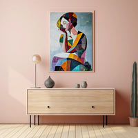Abstract Contemplation Poster Modern Abstract Print