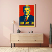 Bill Clinton Presidential Tenure Poster