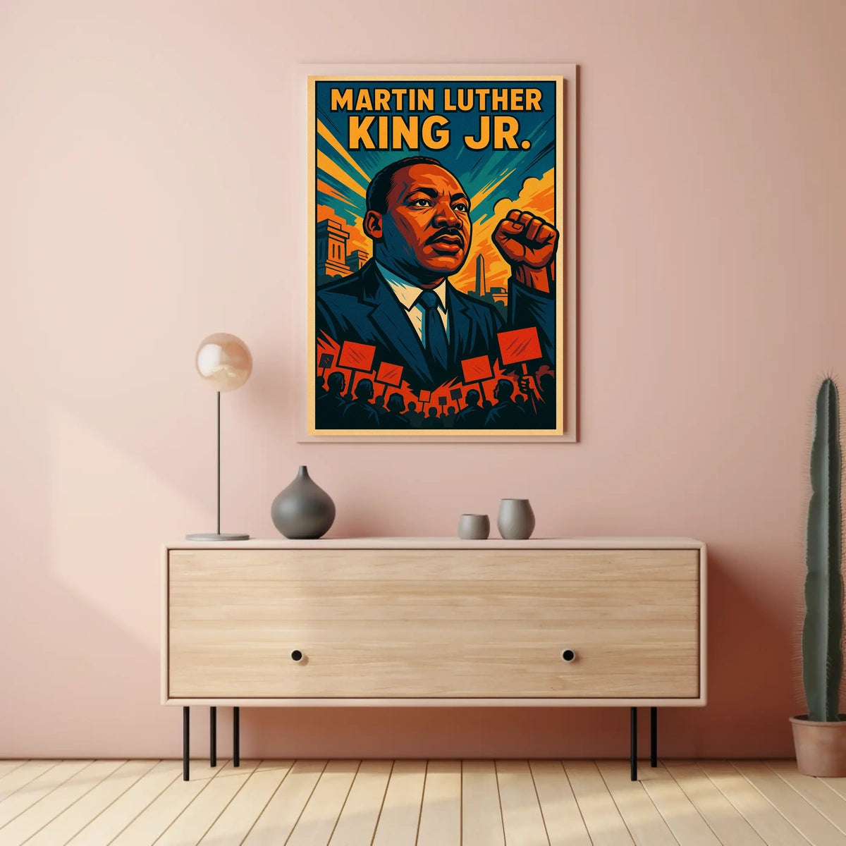 Martin Luther King Jr Poster