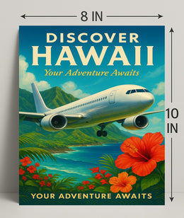 Discover Hawaii Wall Art Print Decor PosterGoat