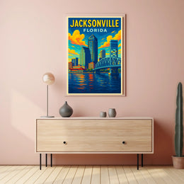 Jacksonville, Florida Poster