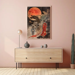 Vintage Urban Landscape Art Deco Poster