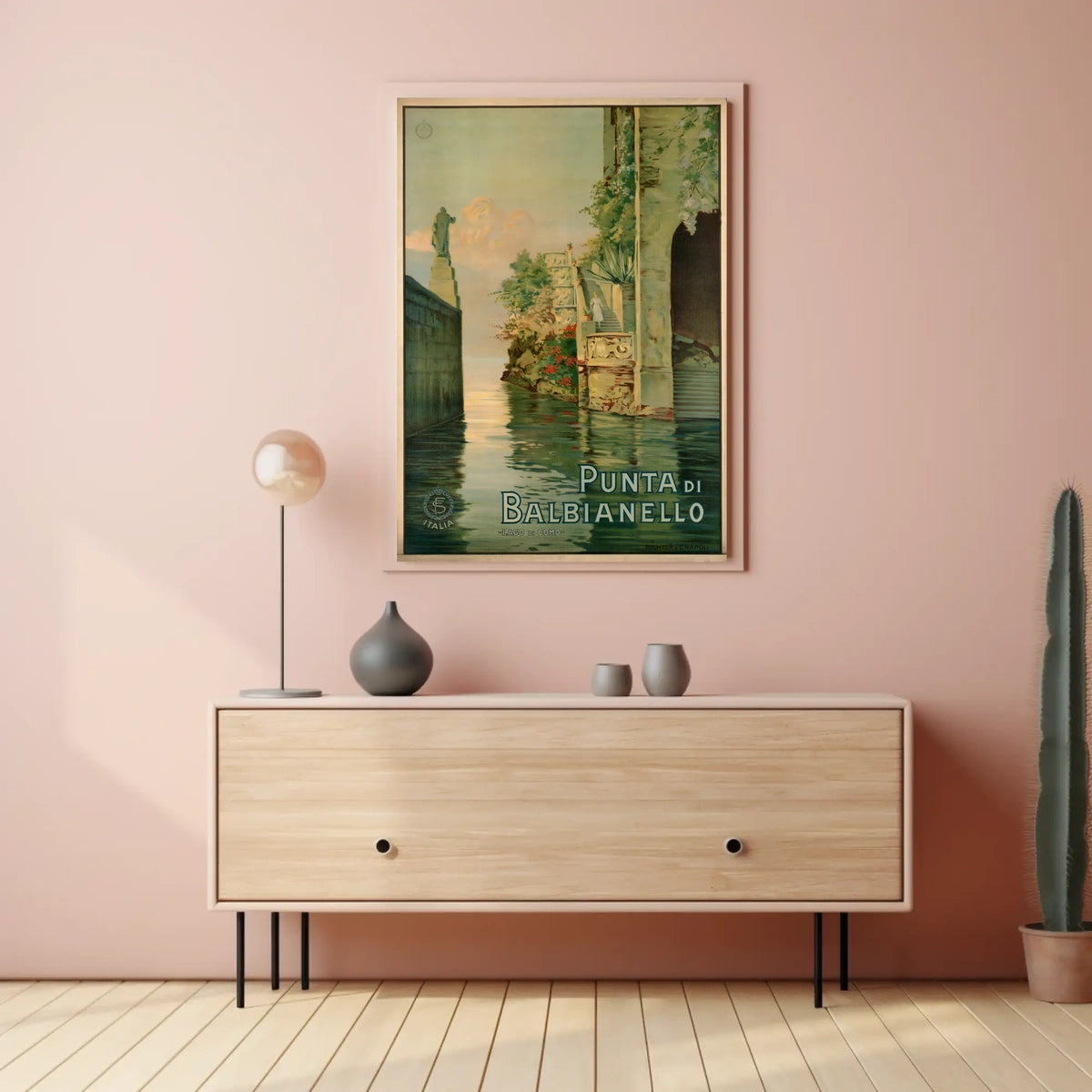 Punta Di Balbianello Lago Di Como Poster
