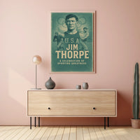 Celebrating a Legend Jim Thorpe Poster