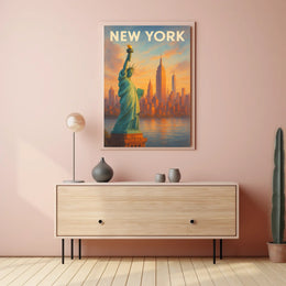 New York Skyline Poster
