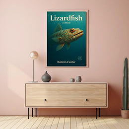 Lizardfish Poster