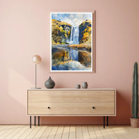 Skógafoss Iceland Poster