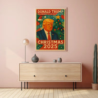 Donald Trump Christmas 2025 Political or Propaganda Poster