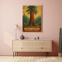 Redwood National Park Poster