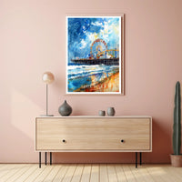 Santa Monica Pier Poster PosterGoat