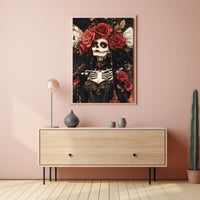 Day of the Dead La Catrina Cultural Heritage Poster