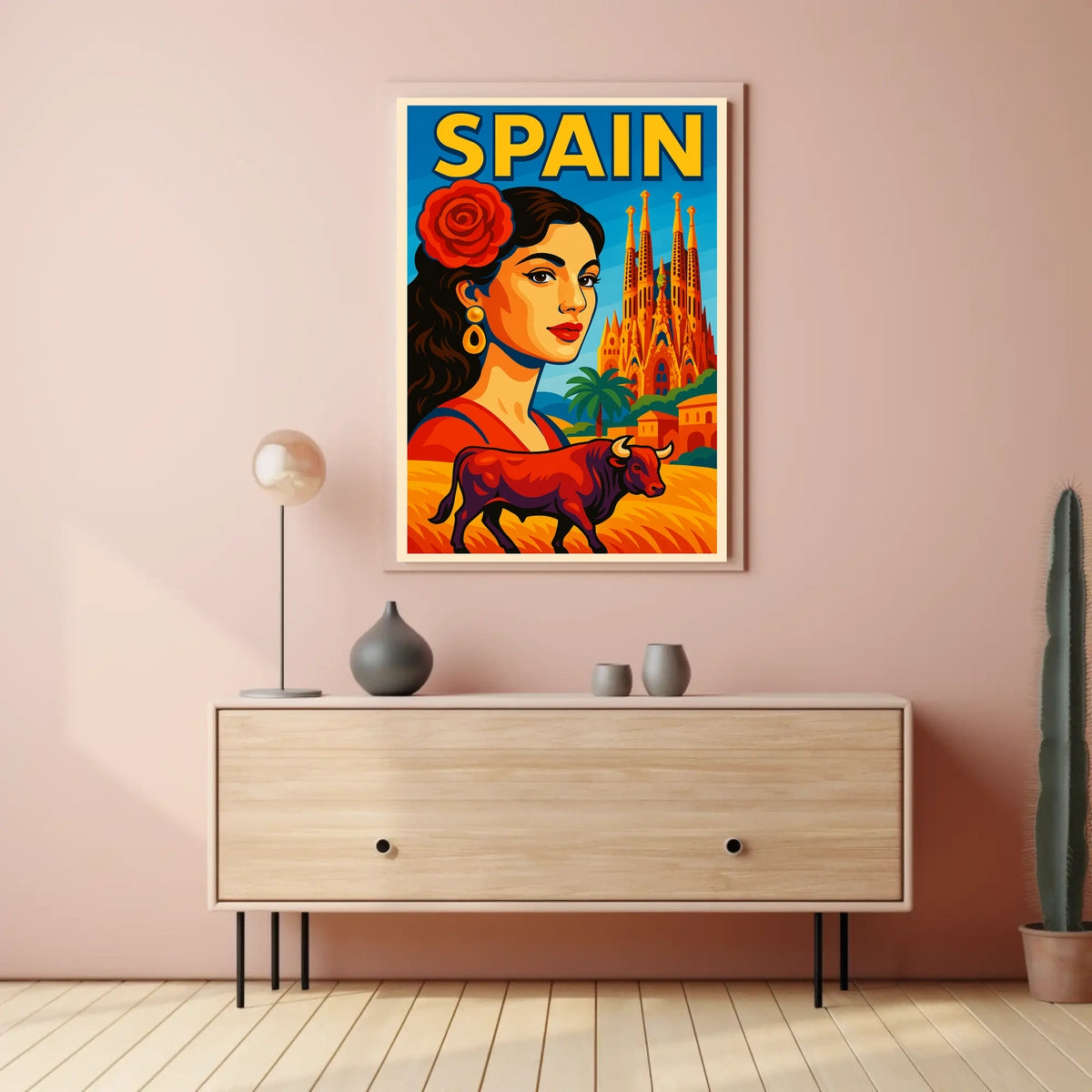 Vibrant Spain Poster