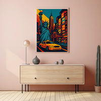 Iconic New York Vibes Poster