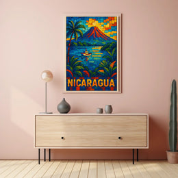 Nicaragua Travel Poster