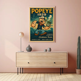 Popeye 1929 Art Poster POP-08