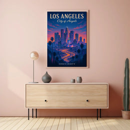 Los Angeles City of Angels Poster