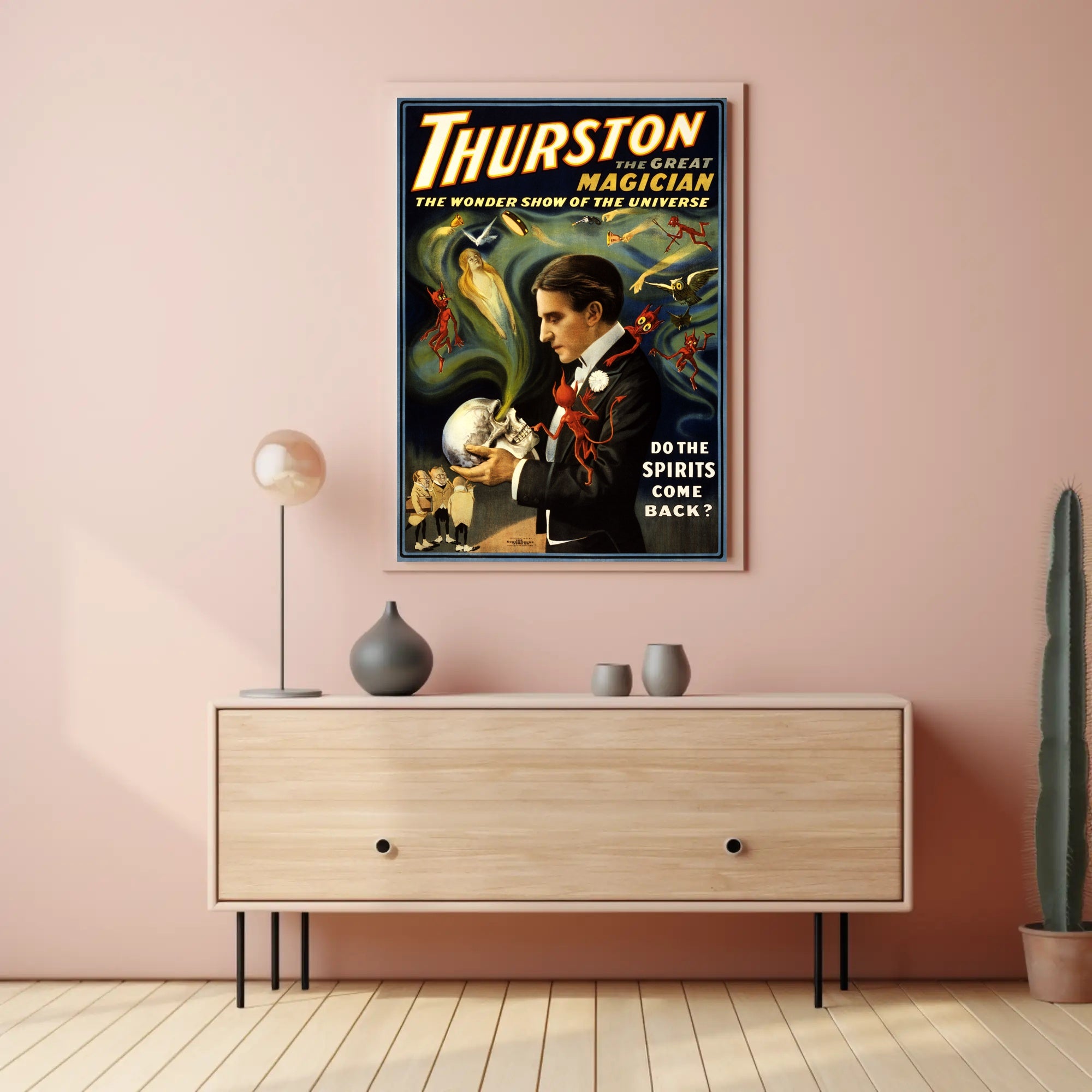 Thurston the Great Magician Historical and Cultural Poster
