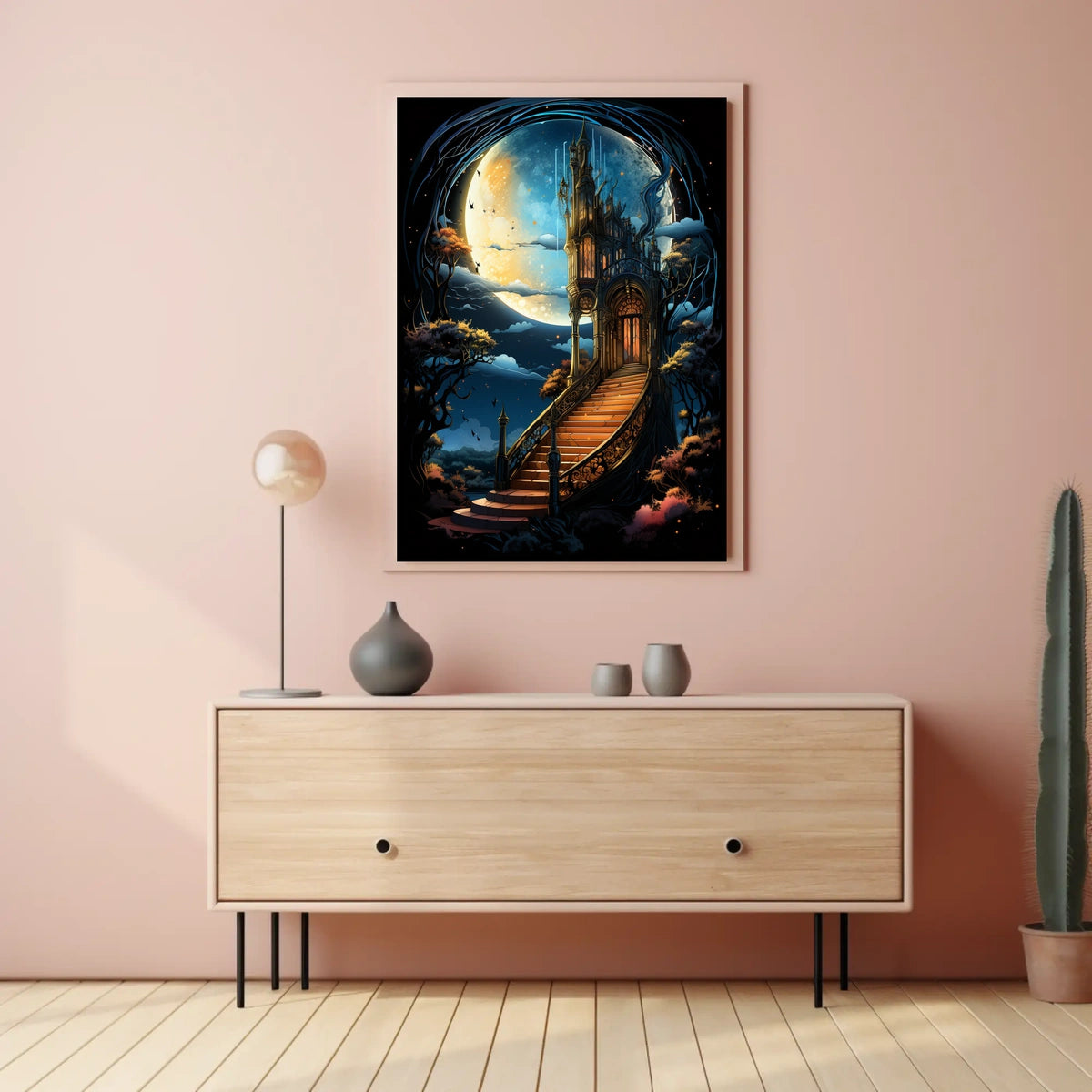 Moonlit Castle of Dreams