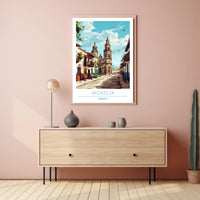 Charming Streets of Morelia Poster