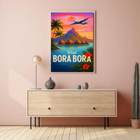 Visit Bora Bora Poster PosterGoat