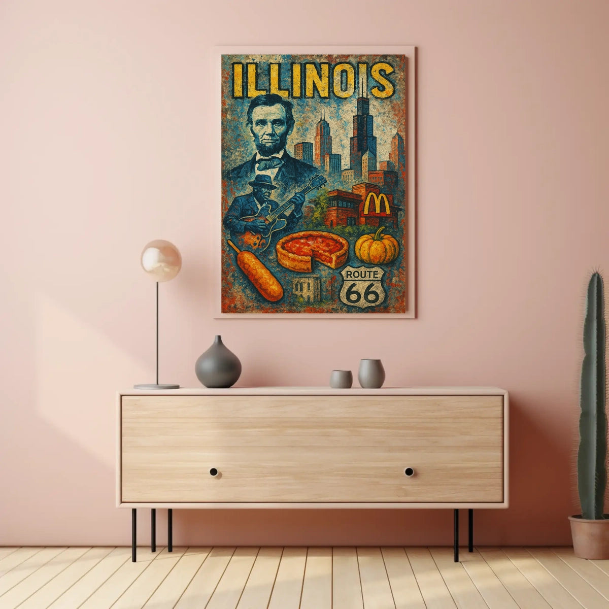 Illinois Tribute Poster