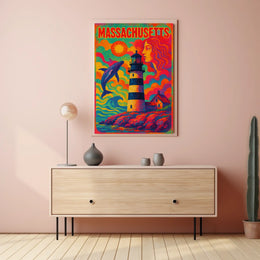 Massachusetts Dreamscape Poster