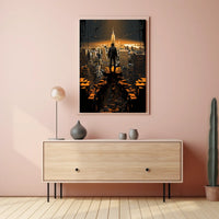 Cityscape Reverie Poster